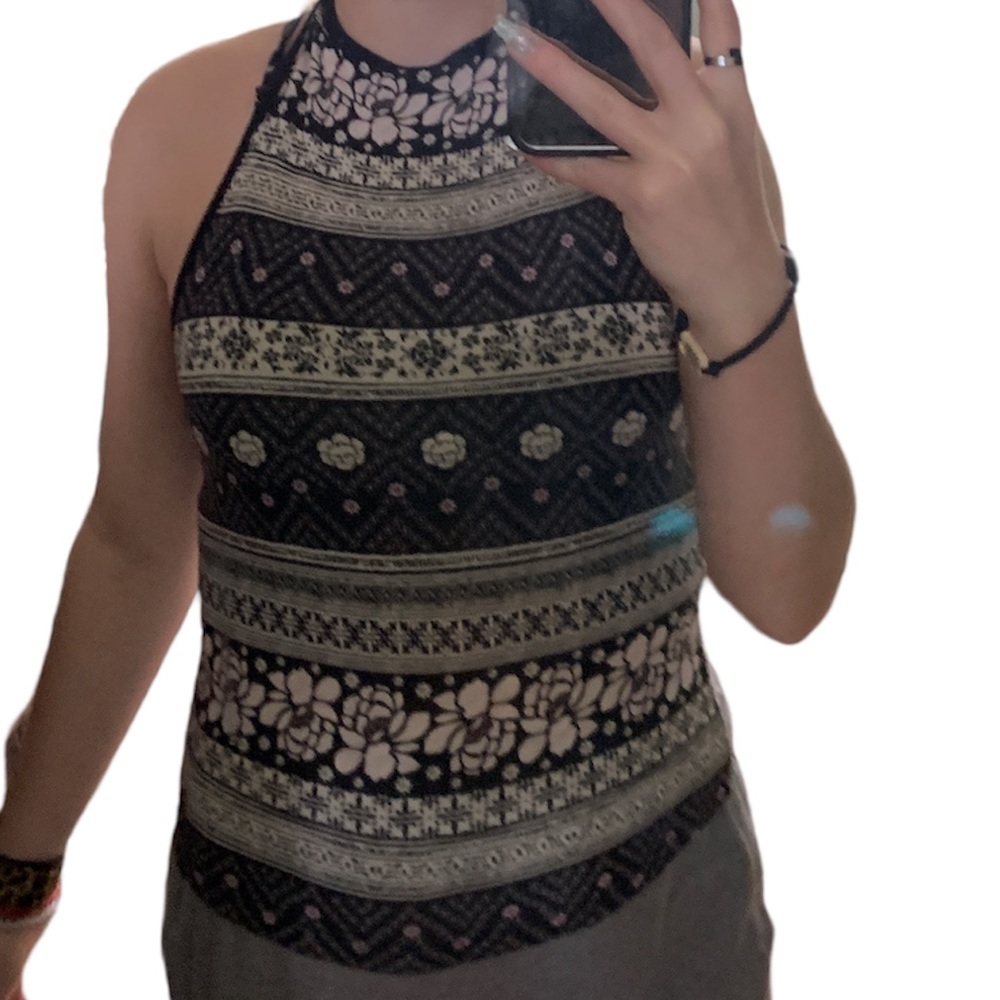 American Eagle Outfitters Halter Neck Tank Top